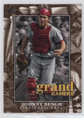 2024 Topps Series 1 - Grand Gamers #GOG-18 - Johnny Bench