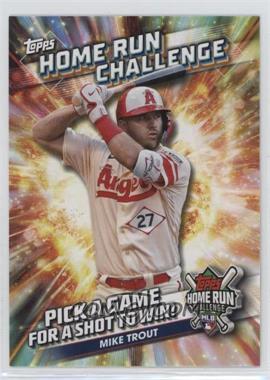 2024 Topps Series 1 - Home Run Challenge Code Card #HRC-2 - Mike Trout