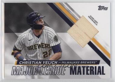 2024 Topps Series 1 - Major League Material #MLM-CY - Christian Yelich