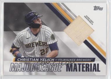 2024 Topps Series 1 - Major League Material #MLM-CY - Christian Yelich