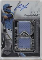 Christian Yelich #/25