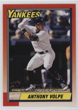 2024 Topps Throwback Thursday #TBT - Online Exclusive [Base] #14.1 - 1990 Topps Design - Anthony Volpe /1090