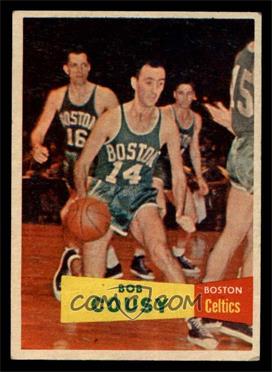 1957-58 Topps - [Base] #17 - Bob Cousy [VG]