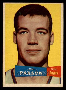 1957-58 Topps - [Base] #73 - Jim Paxson Sr. (Paxon on Back) [EX]