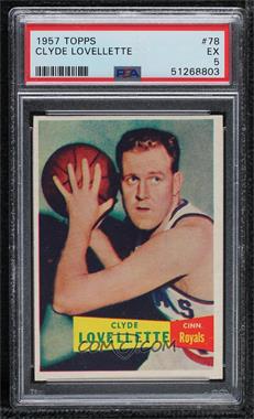 1957-58 Topps - [Base] #78 - Clyde Lovellette [PSA 5 EX]