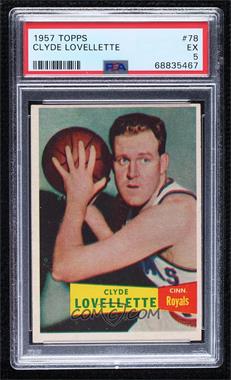 1957-58 Topps - [Base] #78 - Clyde Lovellette [PSA 5 EX]