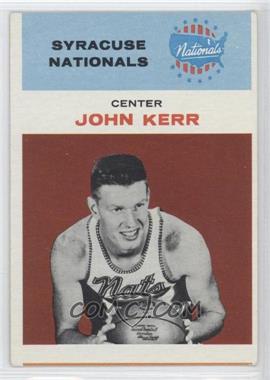 1961-62 Fleer - [Base] #25 - John Kerr [Good to VG‑EX]