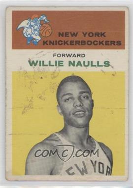 1961-62 Fleer - [Base] #32 - Willie Naulls [Poor to Fair]