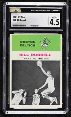 1961-62 Fleer - [Base] #62 - Bill Russell [CGC 4.5 VG/EX+]