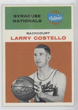 1961-62 Fleer - [Base] #9 - Larry Costello