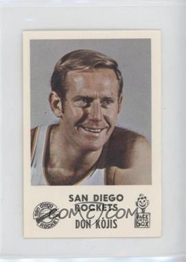 1968-69 Jack in the Box San Diego Rockets - [Base] #_DOKO - Don Kojis