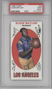 1969-70 Topps - [Base] #35 - Elgin Baylor [PSA 9 MINT (OC)]