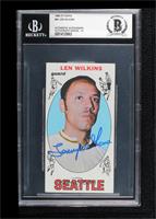 Len Wilkens [BAS BGS Authentic]