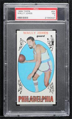 1969-70 Topps - [Base] #54 - Wally Jones [PSA 7 NM]