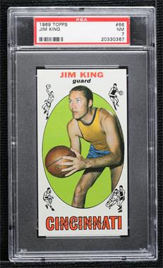 1969-70 Topps - [Base] #66 - Jim King [PSA 7 NM]