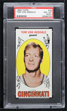 1969-70 Topps - [Base] #79 - Tom Van Arsdale [PSA 8 NM‑MT (OC)]