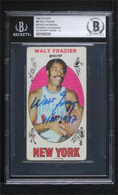 1969-70 Topps - [Base] #98 - Walt Frazier [BAS BGS Authentic]