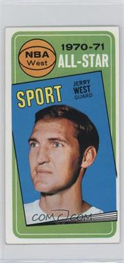 1970-71 Topps - [Base] #107 - Jerry West [Good to VG‑EX]