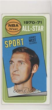 1970-71 Topps - [Base] #107 - Jerry West [Good to VG‑EX]