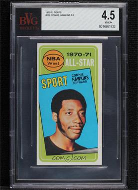 1970-71 Topps - [Base] #109 - Connie Hawkins [BVG 4.5 VG‑EX+]