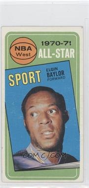 1970-71 Topps - [Base] #113 - Elgin Baylor [Good to VG‑EX]