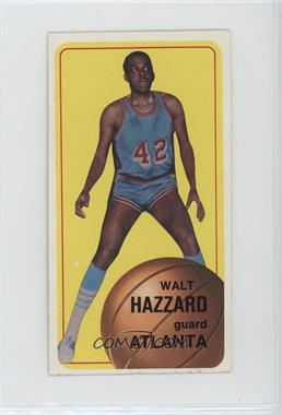 1970-71 Topps - [Base] #134 - Walt Hazzard