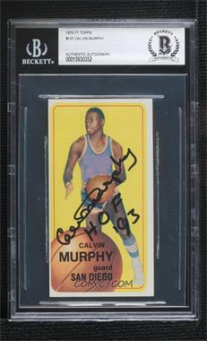 1970-71 Topps - [Base] #137 - Calvin Murphy [BAS BGS Authentic]