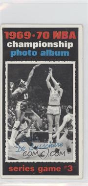 1970-71 Topps - [Base] #170 - 1969-70 NBA Championship - Game #3