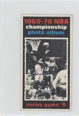1970-71 Topps - [Base] #173 - 1969-70 NBA Championship - Game #6 [Poor to Fair]