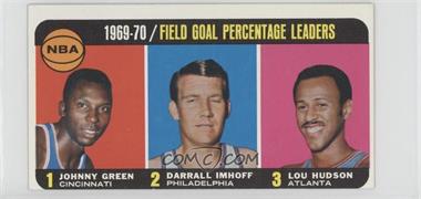 1970-71 Topps - [Base] #3 - League Leaders - Johnny Green, Darrall Imhoff, Lou Hudson