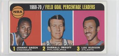 1970-71 Topps - [Base] #3 - League Leaders - Johnny Green, Darrall Imhoff, Lou Hudson