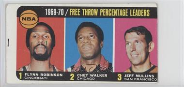 1970-71 Topps - [Base] #4 - League Leaders - Flynn Robinson, Chet Walker, Jeff Mullins