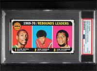 League Leaders - Elvin Hayes, Wes Unseld, Lew Alcindor [PSA 2 GOOD]