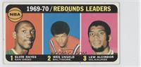 League Leaders - Elvin Hayes, Wes Unseld, Lew Alcindor [Good to VG…