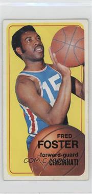 1970-71 Topps - [Base] #53 - Fred Foster [Good to VG‑EX]