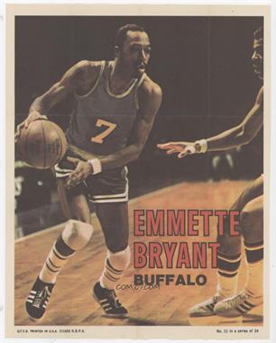 1970-71 Topps - Posters #11 - Emmette Bryant