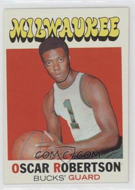 1971-72 Topps - [Base] #1 - Oscar Robertson