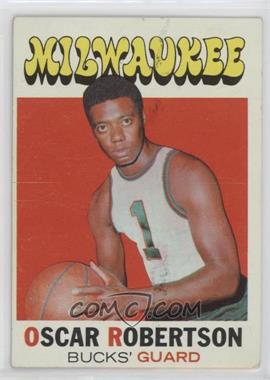 1971-72 Topps - [Base] #1 - Oscar Robertson