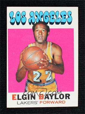 1971-72 Topps - [Base] #10 - Elgin Baylor