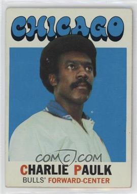 1971-72 Topps - [Base] #102 - Charlie Paulk