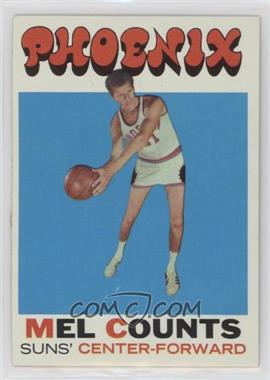 1971-72 Topps - [Base] #127 - Mel Counts