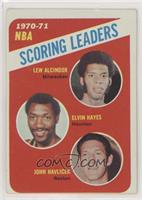 League Leaders - Kareem Abdul-Jabbar, Elvin Hayes, John Havlicek