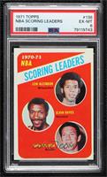 League Leaders - Kareem Abdul-Jabbar, Elvin Hayes, John Havlicek [PSA 6&nb…