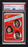 League Leaders - Johnny Green, Lew Alcindor, Wilt Chamberlain [PSA 6 …