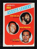League Leaders - Norm Van Lier, Oscar Robertson, Jerry West [Poor to …