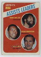 League Leaders - Norm Van Lier, Oscar Robertson, Jerry West [Good to …