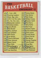 Checklist - Cards 145-233 [Noted]