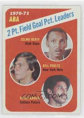 1971-72 Topps - [Base] #148 - League Leaders - Zelmo Beaty, Bill Paultz, Roger Brown