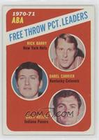 League Leaders - Rick Barry, Darel Carrier, Bill Keller