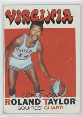 1971-72 Topps - [Base] #173 - Roland Taylor [Good to VG‑EX]